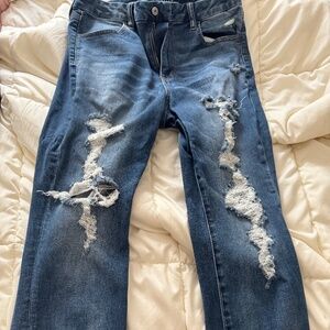 American eagle jeans ripped SHORT